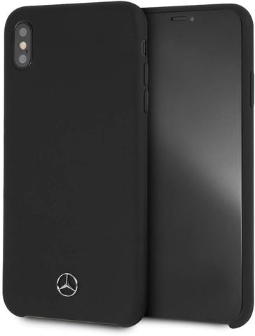 CG Mobile Mercedes-Benz iPhone XS Max Silicone Case - Black