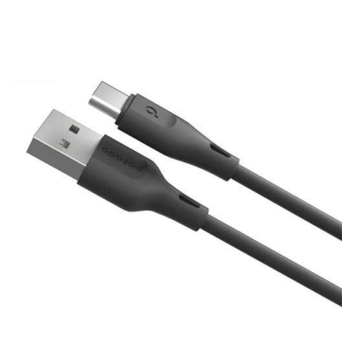 Porodo PD-U12CC-BK PVC Type C Cable 1.2m 3A - Black