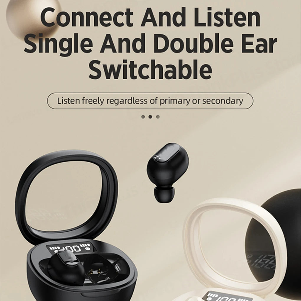 Original Lenovo PD1X 5.3 Bluetooth Earphones: TWS Wireless Headset with Smart Digital Display, Noise Reduction Earbuds