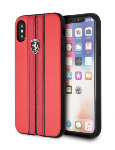 CG Mobile Ferrari Genuine Leather Case for iPhone X and XS