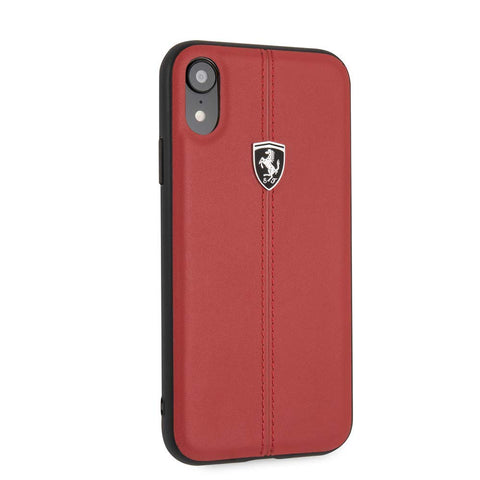 CG Mobile Ferrari Genuine Leather Case for iPhone XR