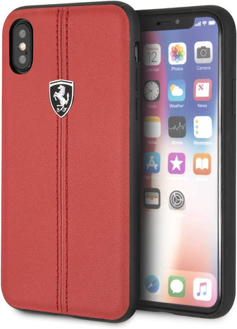 CG Mobile Ferrari Genuine Leather Case for iPhone XS Max