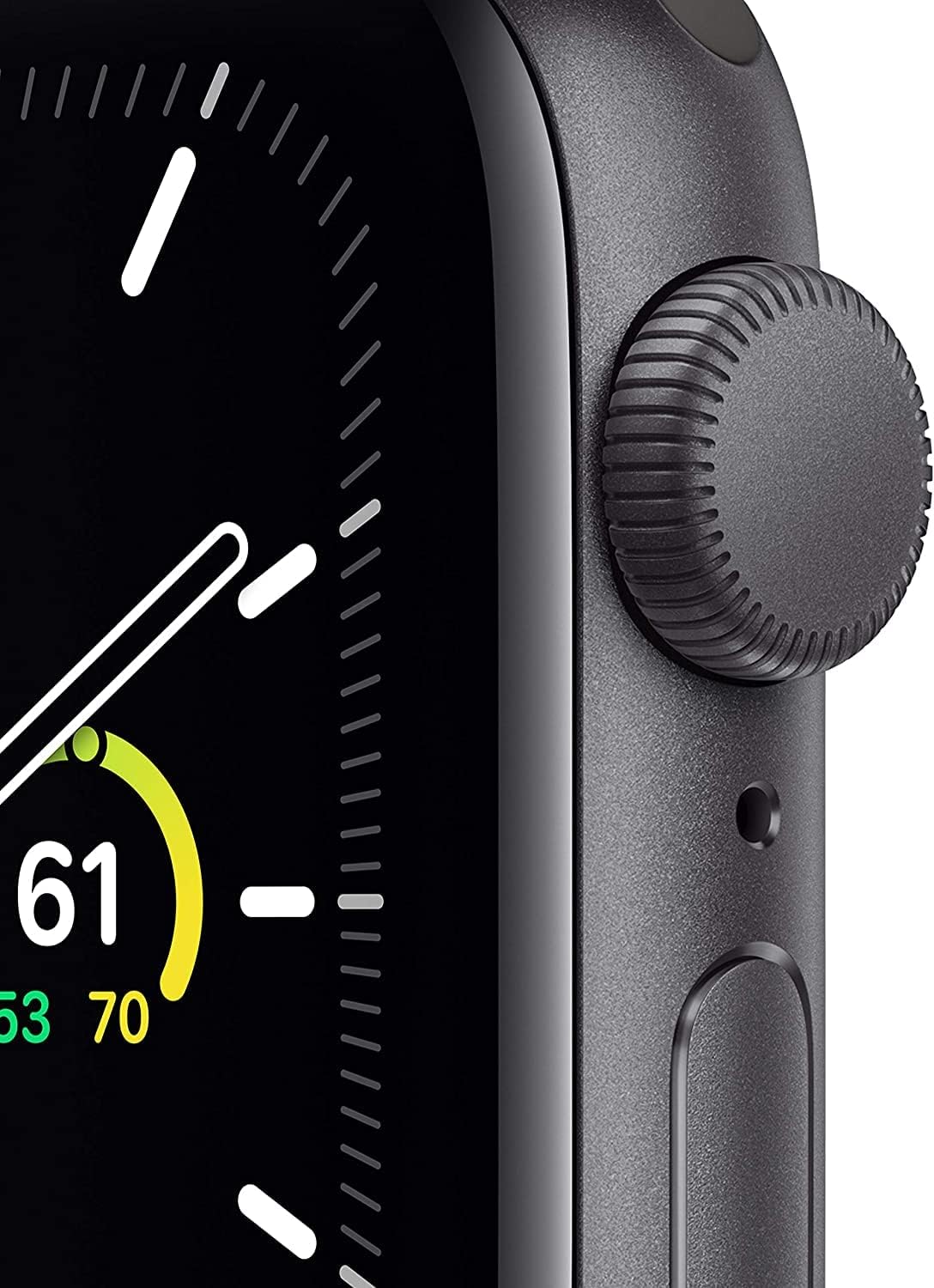 Apple Watch SE Midnight Aluminum Case with built-in GPS 44MM