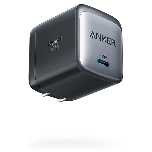 Anker USB C 715 (Nano II 65W), GaN II PPS Fast Compact Foldable Charger