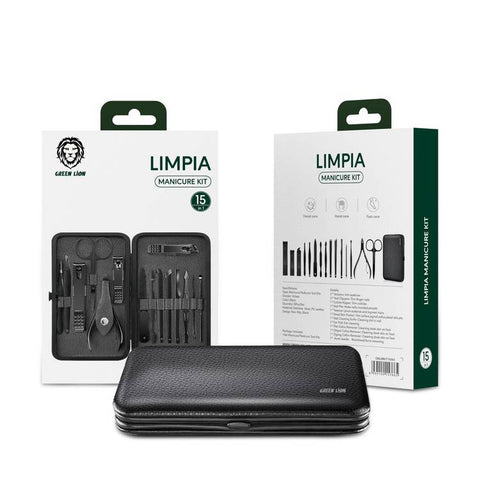 Green Lion Limpia 15 in 1 Manicure Kit