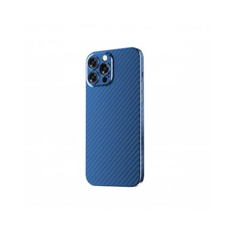 Green Lion Fibra De Carbon iPhone 13 Case - Blue