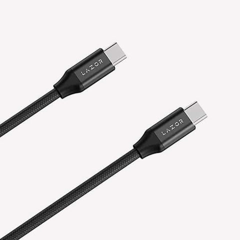 Lazor Swift Type-C To Type-C Data Sync Fast Charging Cable CT29 Black 3m