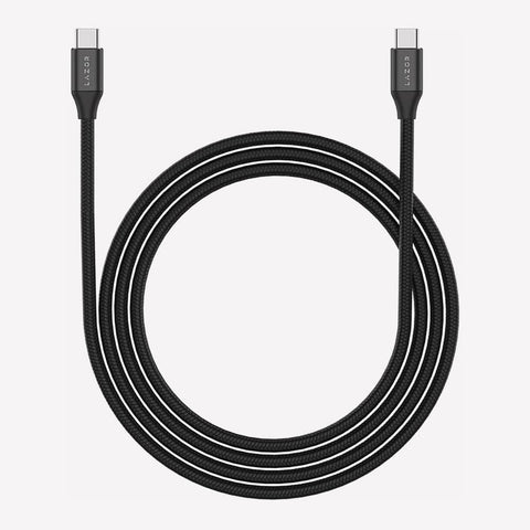 Lazor Swift Type-C To Type-C Data Sync Fast Charging Cable CT29 Black 3m
