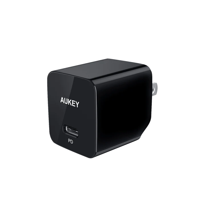 Aukey PA-Y18 18W Power Delivery Wall Charger - Black