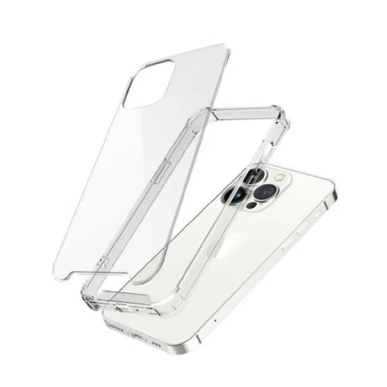 Green Lion Crystal Clear Anti-Shock iPhone 12 Pro Max Case - Clear