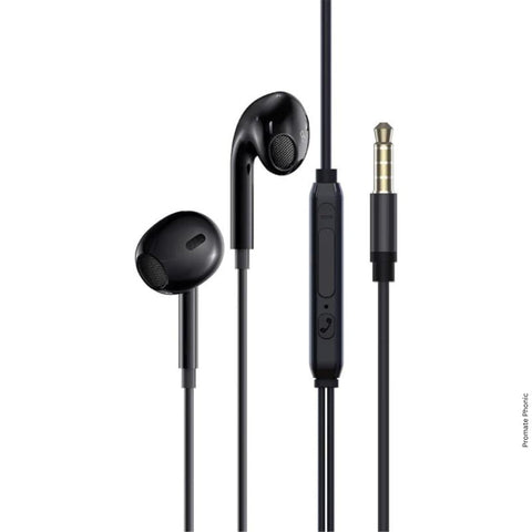 Promate Phonic Bass Driven Stereo Wired Earphones