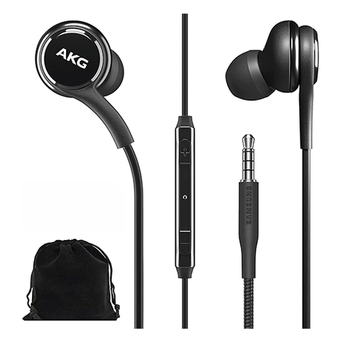 Samsung AKG Wired In-Ear Stereo Headphones Black 3.5mm