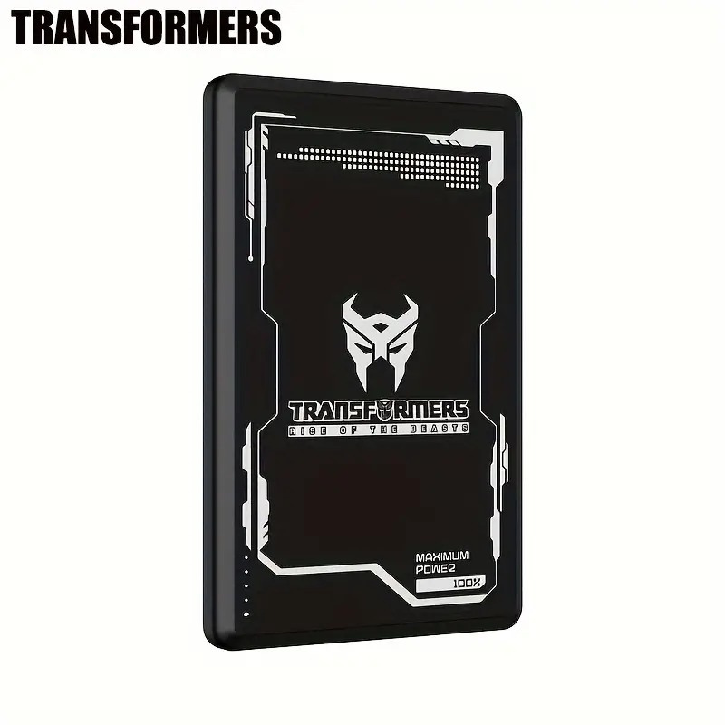 Transformers Power Bank: TF-D01 Transformers Edition - Fast Charging Harness with Advanced Safety Technology