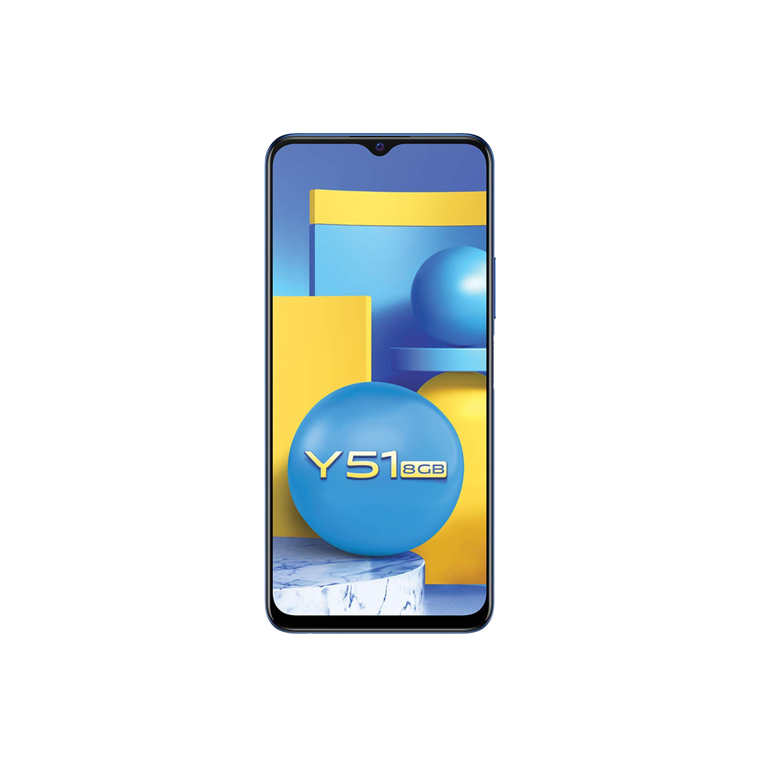 Vivo Y51 8GB RAM, 128GB - Titanium Sapphire