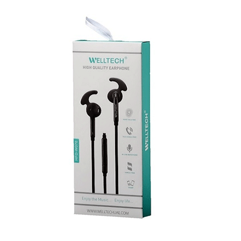 Welltech High Quality Earphone W070