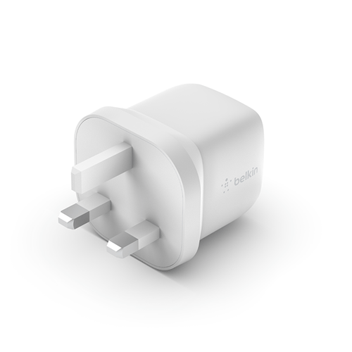 Belkin Boost↑Charge™ 30W Usb-C Pd Gan Wall Charger - White