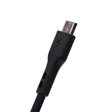 Heatz ZCS12 2.4A Micro USB Data & Charging Cable - Black