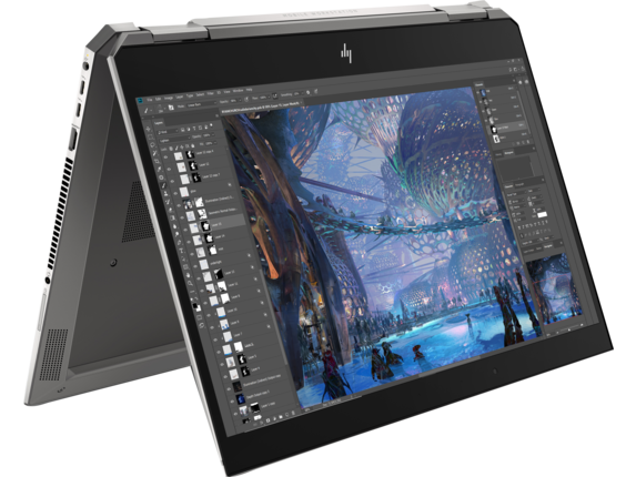 HP ZBook Studio x360 G5 Intel® Xeon R E i7 Processor 8thGEN Ram 32 GB Memory 1TB SSD Display 4k 15.6” Touch 360 16GB Graphics Win11 Pro