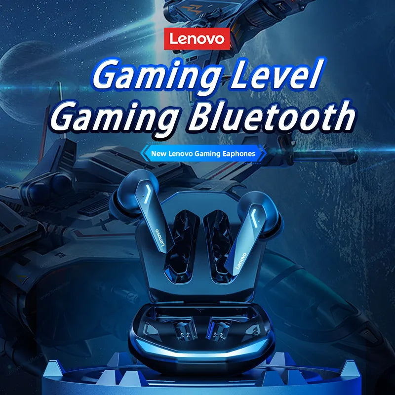 Original Lenovo  Earphone GM2 Pro 5.3 Bluetooth Wireless Earbuds Low Latency Headphones HD Call Dual Mode Gaming Headset With Mic