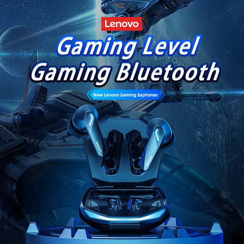Original Lenovo  Earphone GM2 Pro 5.3 Bluetooth Wireless Earbuds Low Latency Headphones HD Call Dual Mode Gaming Headset With Mic