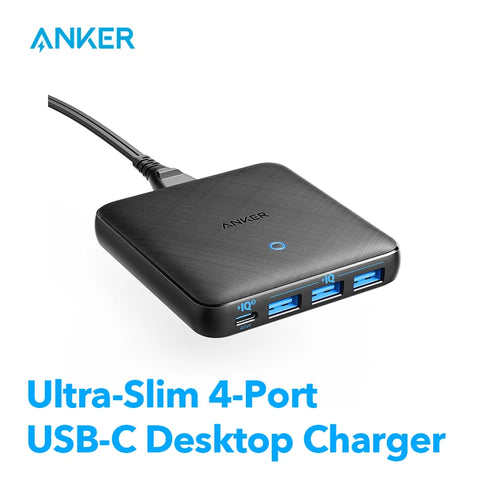 USB C Charger, Anker GAN 65W Fast Charger Adapter PowerPort Atom III Slim 45W Wall Charger type C Mobile phone adapters Charger