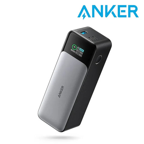 Anker 737 Power Bank 24000mAh 3 Ports Portable 140W Quick Charge Smart Digital Display for Laptop