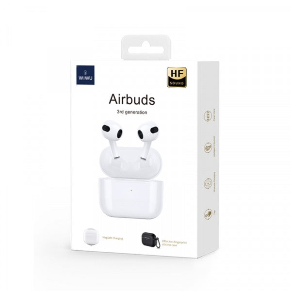 WIWU Airbuds 3: True Wireless Stereo Earbuds - White