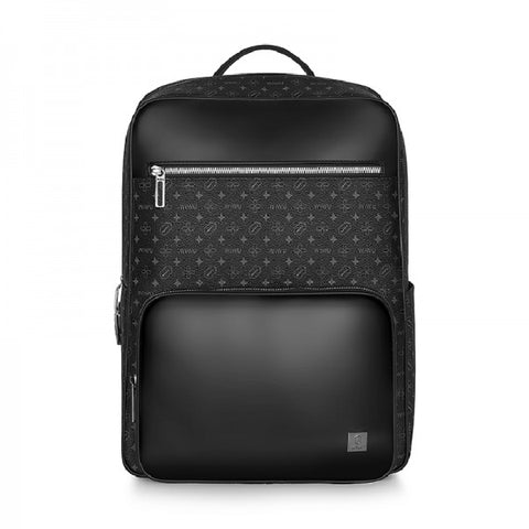 WIWU Master Fingerprint Lock Backpack - Secure and Stylish - Black