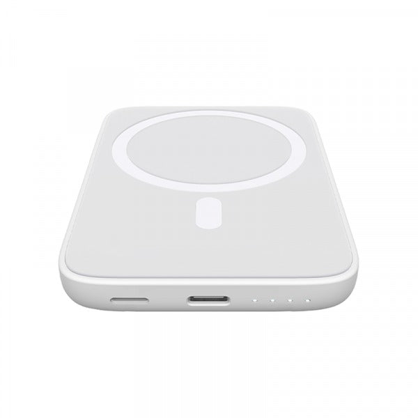 WIWU Snap Cube Magnetic Wireless Charging 5000mAh Power Bank - White