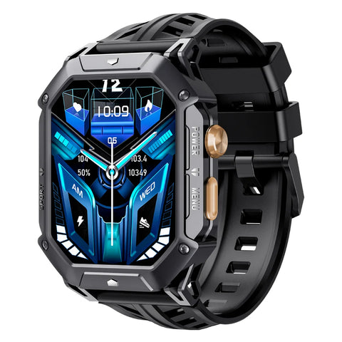 CUBOT X1 Smart Watch 2.13-inch AMOLED Screen, 850mAh Battery, Waterproof Sport smartwatch for Men, Bluetooth Call, Heart Rate