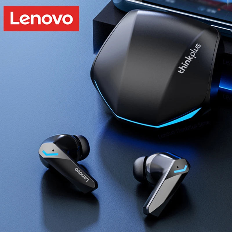 Original Lenovo  Earphone GM2 Pro 5.3 Bluetooth Wireless Earbuds Low Latency Headphones HD Call Dual Mode Gaming Headset With Mic