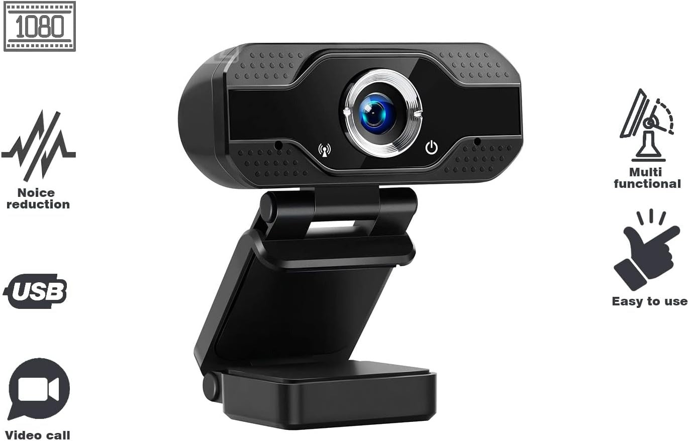 ZR80 Heatz 1080P Web Cam - High-Definition Video Quality for All Your Needs
