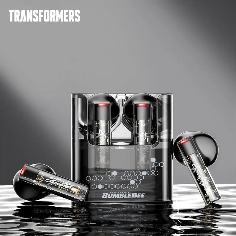 Transformers TF-T08 Bluetooth 5.3 Earphones: HiFi Sound, Noise Reduction, Long Battery Life for Gaming and Music