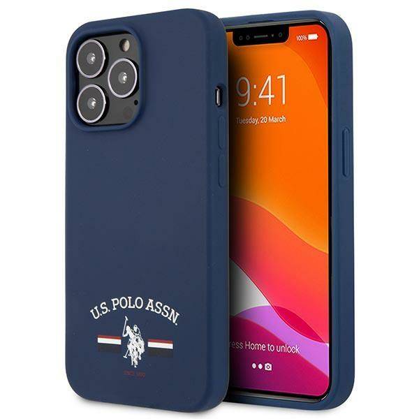 U.S.Polo Assn Iphone 13 Silicon Case - Blue