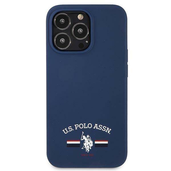 U.S.Polo Assn Iphone 13 Pro Silicon Case - Blue