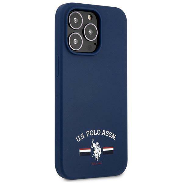 U.S.Polo Assn Iphone 13 Pro Silicon Case - Blue