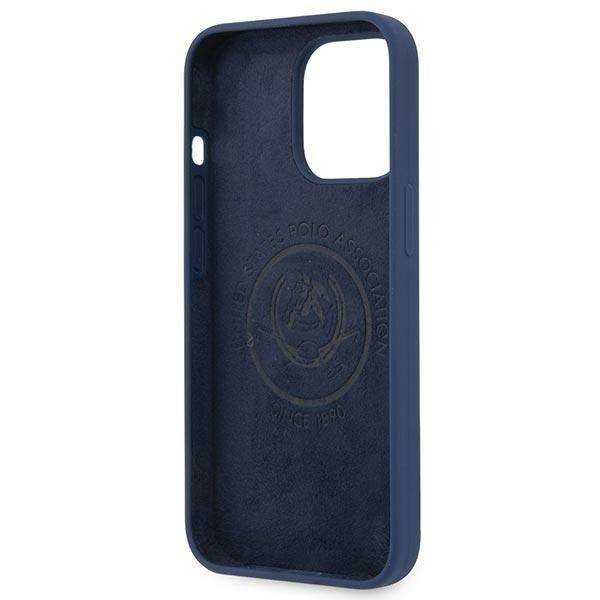 U.S.Polo Assn Iphone 13 Pro Silicon Case - Blue